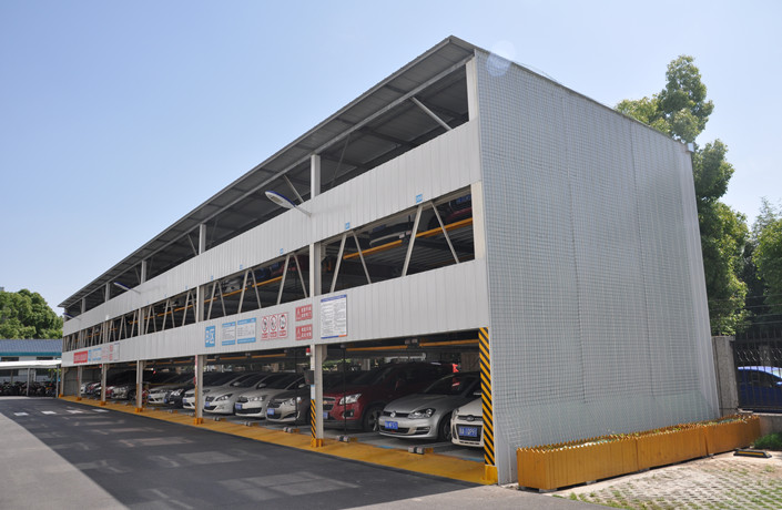 立體停車場三層機械車位-升降橫移式 立體停車場三層機械車位-升降橫移式