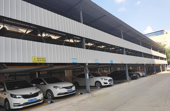 立體停車場三層機械車位-升降橫移式 立體停車場三層機械車位-升降橫移式