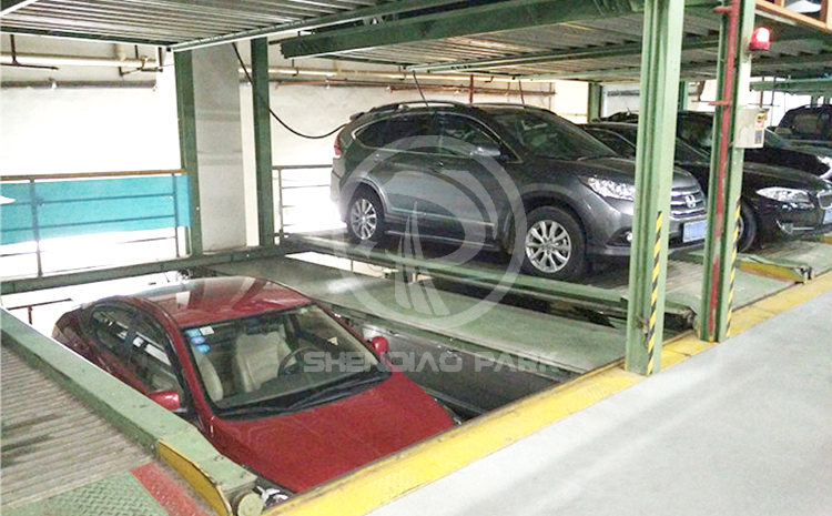 地坑式機械車位